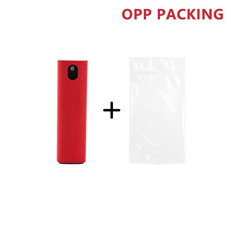 Портативный 2 в 1 Спрей для чистки экрана телефона Бутылка-дозатор Инструмент для чистки экрана Мягкая ткань для полировки телефона ПК Чистка стекла