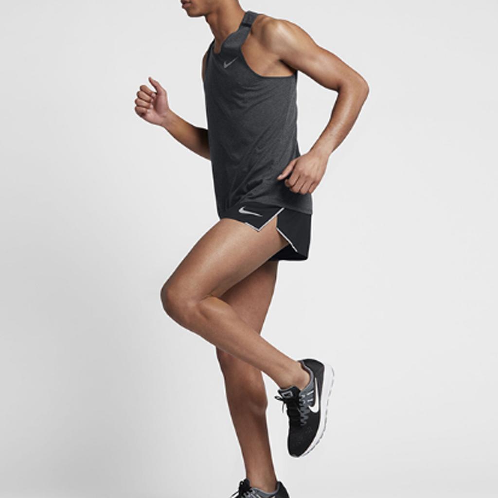 Nike Official Mens Running Shorts Men Shorts Black 834140-010