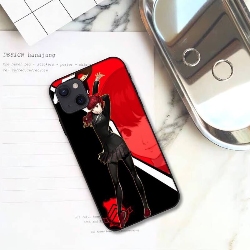 Чехол Persona5 The Royal Game Phone для iPhone 11 12 Mini 13 14 Pro XS Max X 8 7 6s Plus 5 SE XR Shell