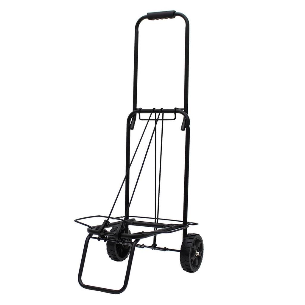 Carry Cart Made by a Carry Bag Manufacturer Carry Cart Made by a Suitcase Manufacturer Style Large Casters Matte Black [Siffle] Off-road