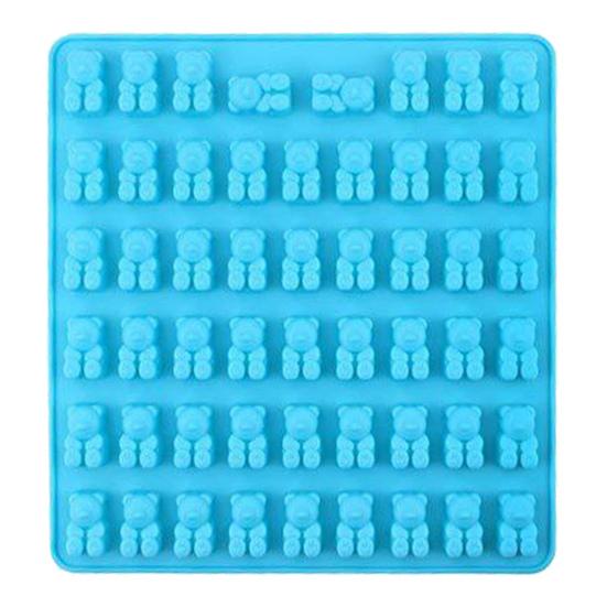 Форма для жевательной резинки, не содержащая BPA, с антипригарным покрытием, форма для конфет в форме плюшевого мишки пищевого качества