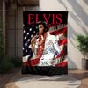Elvis Flannel Blanket Soft Warm All-Season Throw, Design for Camping, Car Travel, Hiking Sofa, Bed, Office Perfect Gift for Parties