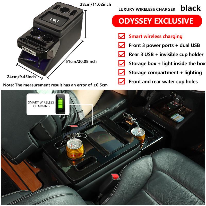 Ящик-органайзер подлокотника Volkswagen Caravelle/Multivan T5 T6 Luxgen