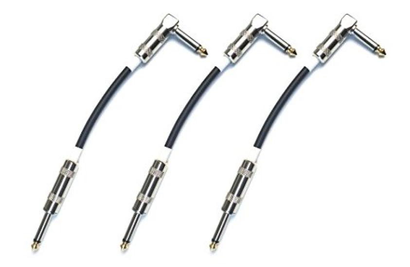 Sound MOMO Guitar Patch Cable P1LL Black 75cm [MOGAMI 2524]