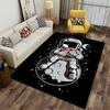 Creative Rug with Astronaut and Rocket Design Suitable for use as an anti-slip game mat for living room and bedroom sofas