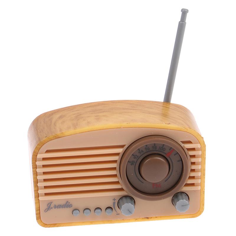 1шт 1:12 кукольных домиков миниатюрная имитация мини-радио модель аксессуары для самостоятельного изготовления игрушки