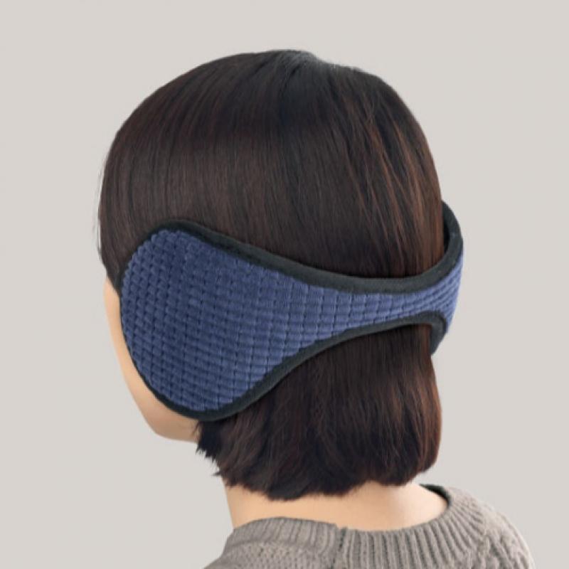 Наушники Daiso Solid Color Golden, темно-синие