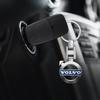 Металлический брелок с фирменным логотипом Volvo для улучшенной эстетики, совместим с различными моделями