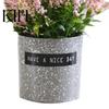 Simulation Flower 1Pc Fake Potted Realistic Plastic Artificial Lavender Imitated for Office Desktop Balcony Home Decor Plant