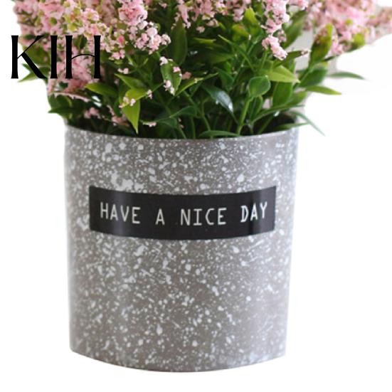 Simulation Flower 1Pc Fake Potted Realistic Plastic Artificial Lavender Imitated for Office Desktop Balcony Home Decor Plant
