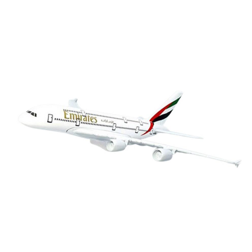 Premium 16cm Die-cast Alloy Model Airplane - Emirates A380 Livery