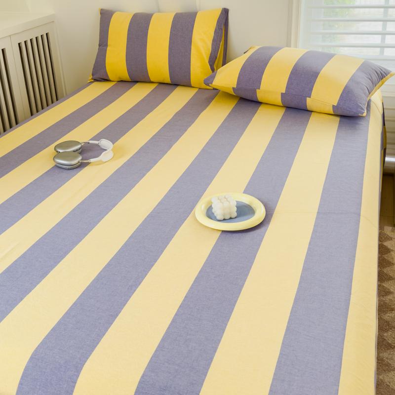 100% хлопок простыня в полоску простыня для кожи постельное белье для взрослых и детей простыни sabanas para cama (Нет наволочки)