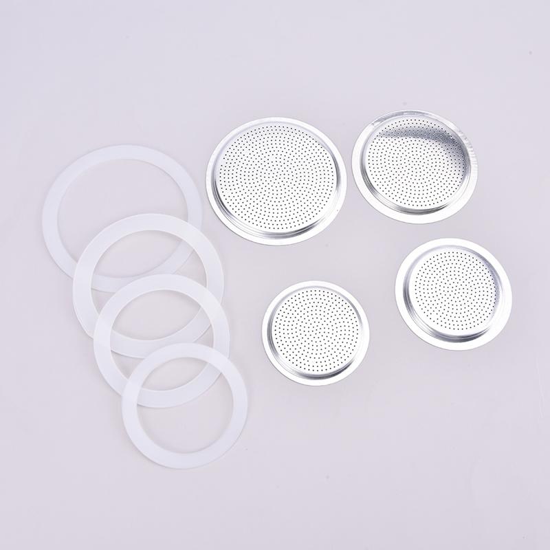 Stainless Steel Gasket Filter Plate And Silicone Gel Ring Replacement Parts
