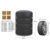 Tire Cover Oxford Cloth Spare Tire Cover Large Tire Protector Dustproof Auto Wheel Tote Waterproof For Most Automotive Truck Car