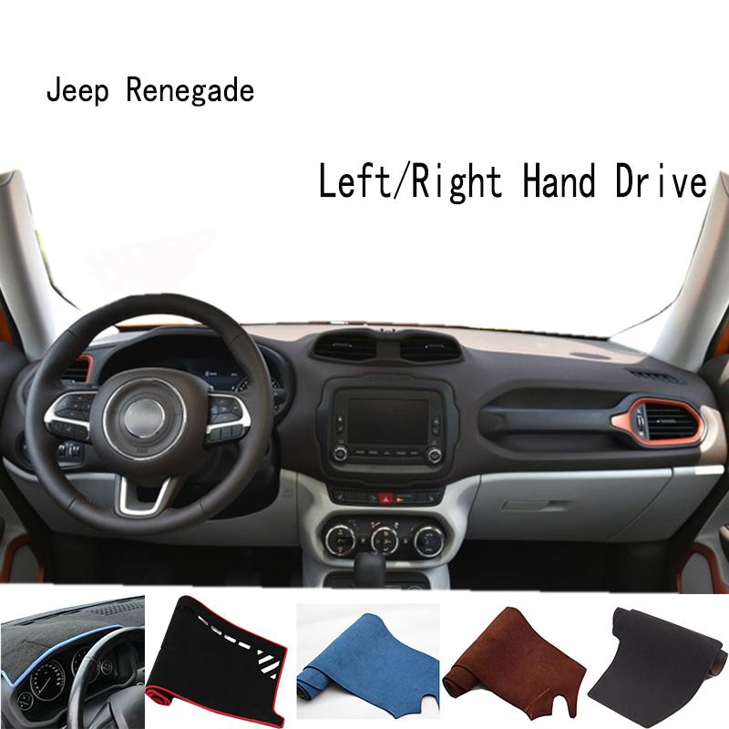 Для Jeep Renegade Deserthawk BU B1 Коврик на приборную панель Чехол на приборную панель Накладка-солнцезащитный коврик на приборную панель