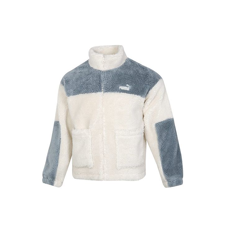 Puma Куртка из шерпы с цветными блоками и логотипом Мужские куртки Off-White 534931-93