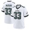 Mens Team Sports Jersey Cooper DeJean 33 Eagles Retro Green Short Sleeve Fan Game Day Top