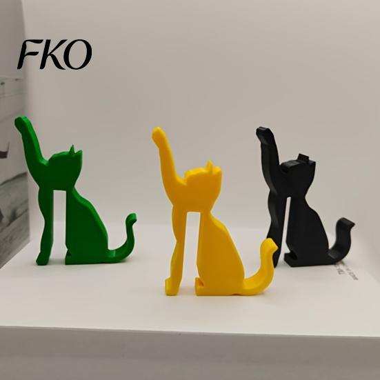 Creative Toy Hook 3D Printed Dog/Cat Hook, Compact Decorative Door Interactive Dog Shaped Pet Shape Hanger Ornament for Living Room Bedroom