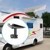 Pole Mount Kit Pole Clamp Mount Clamp Mount Portable Bracket Durable RV Ladder Mount  Outdoor Use