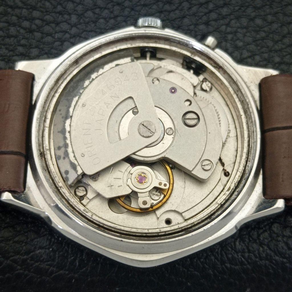ЯПОНИЯ ВИНТАЖ ORIENT CRYSTAL АВТОМАТИЧЕСКИЕ 46943 МУЖСКИЕ ЧАСЫ С ОРИГИНАЛЬНЫМ ЦИФЕРБЛАТОМ a703470-1 R213c-a703470