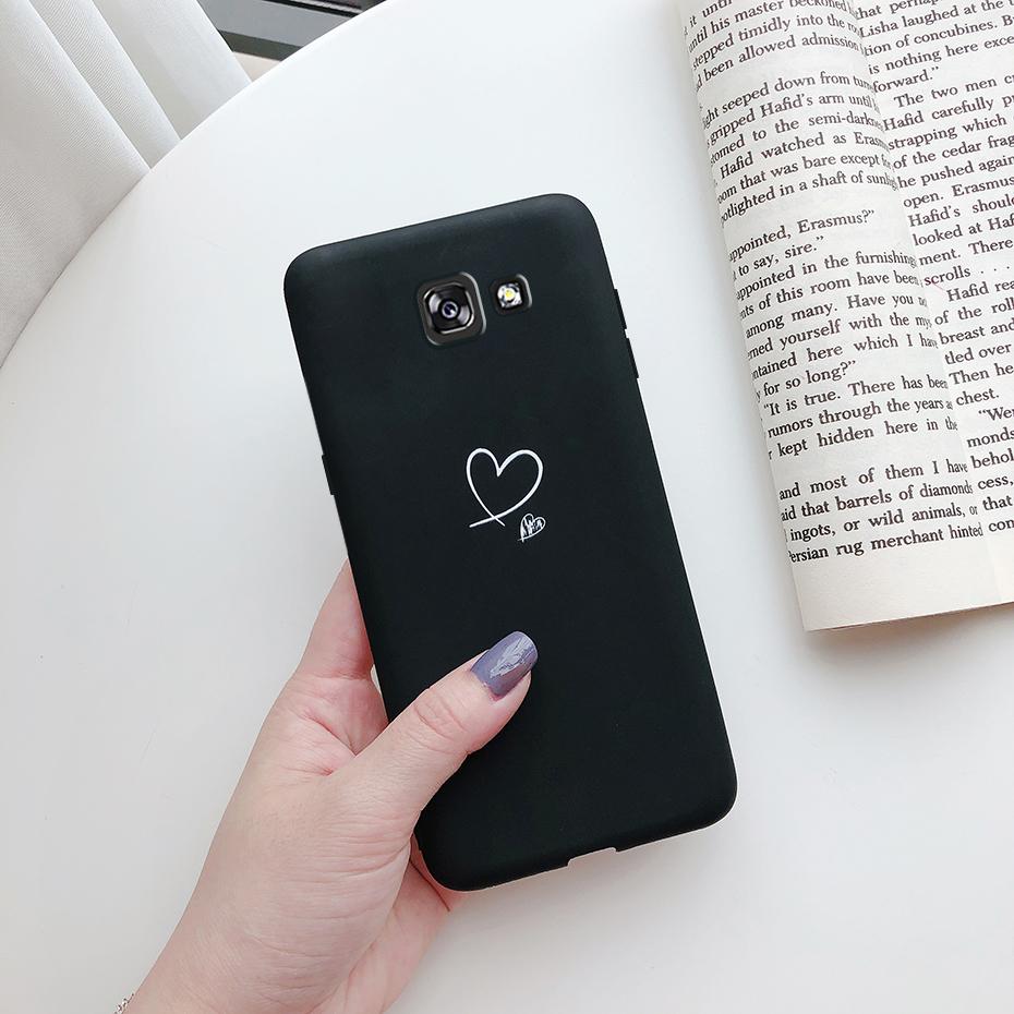 case For Samsung Galaxy A7 2017 Case Cute Painted silicon soft tpu phone back Cover Bumper For Samsung A7 2017 A720 A720f Cases