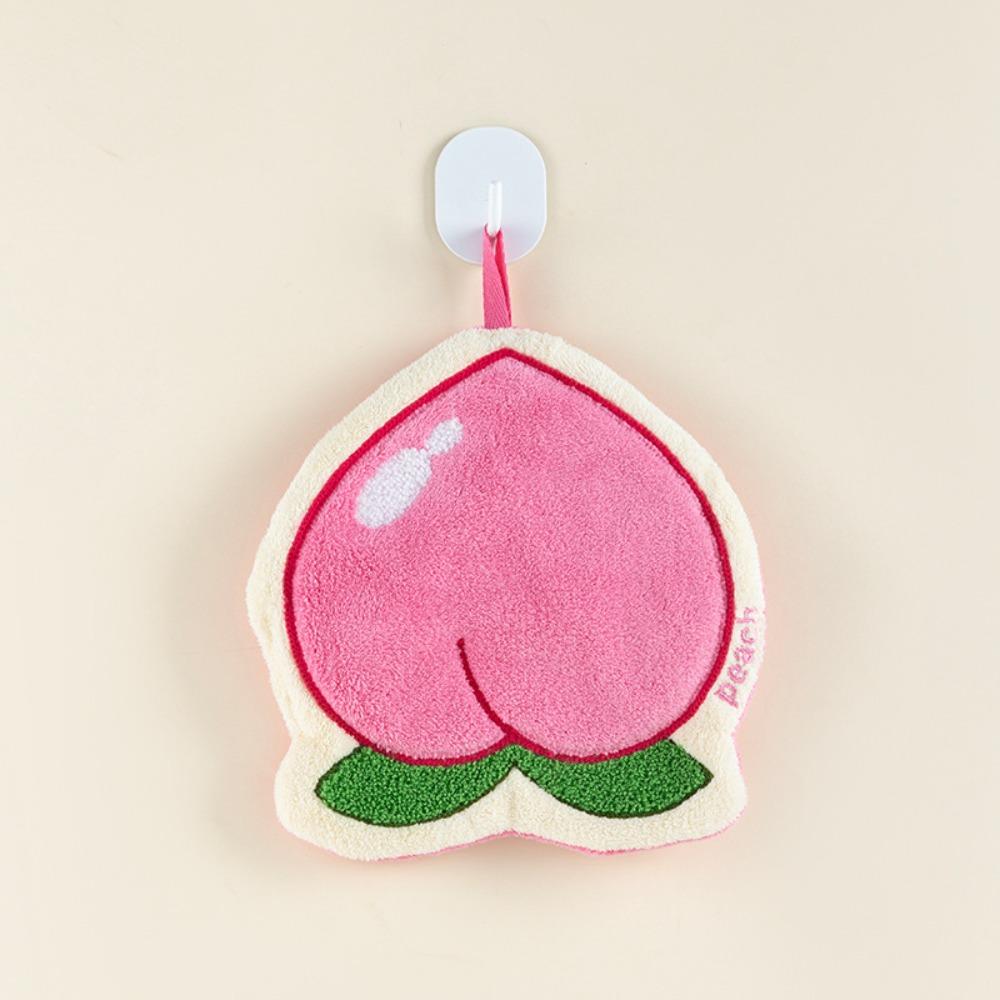 Cartoon Bathroom Kerchief Hanging Kitchen Rags Cute Washcloth