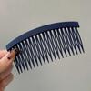 15 зубцов, матовая расческа ярких цветов, зажим для волос, аксессуары для укладки волос, женские заколки для волос, головной убор, свадебные украшения для волос, сделай сам, ювелирные изделия