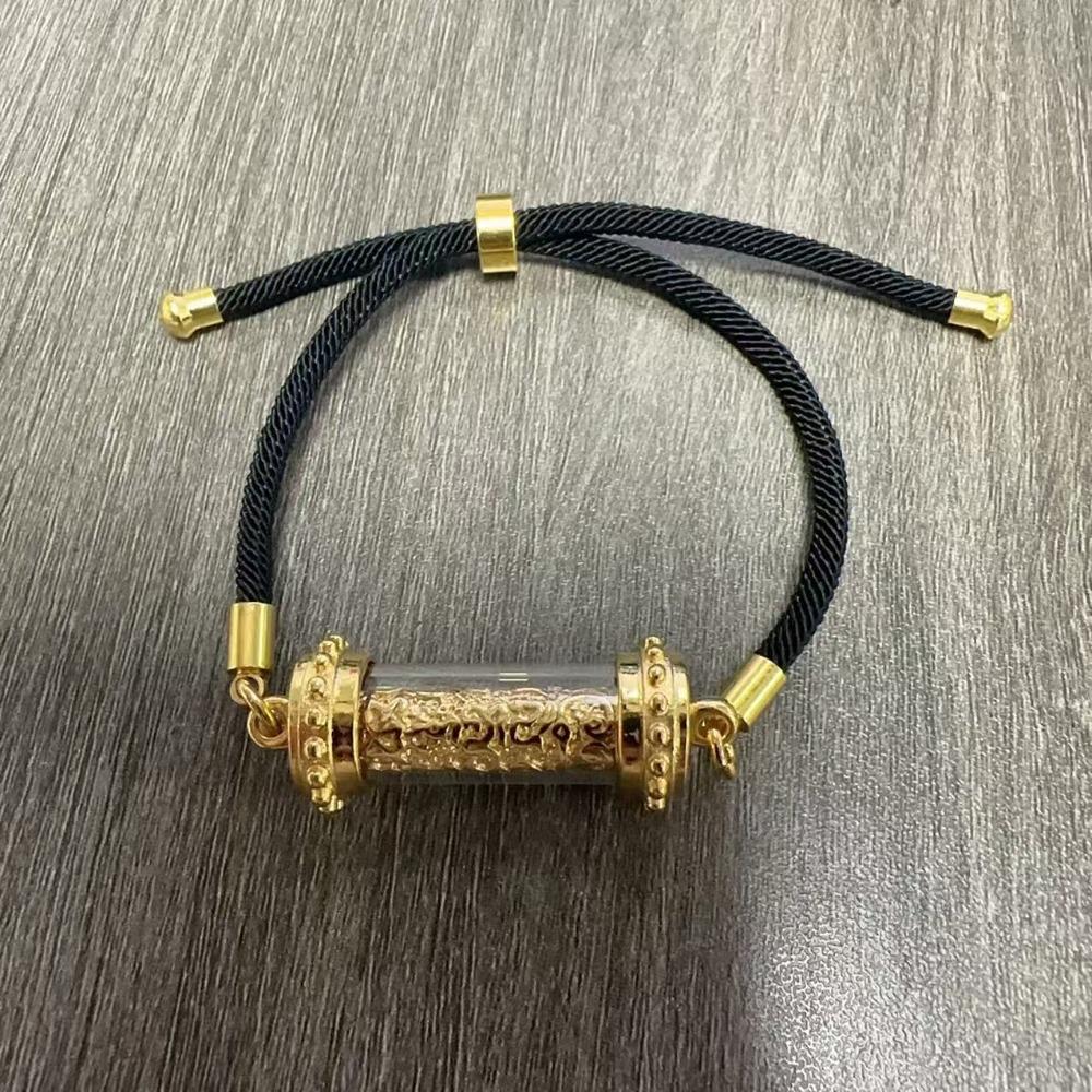 Роскошный браслет с заклинанием Простой браслет с молитвой о благословениях Тайский амулетный браслет для мужчин и женщин