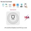 Умный скрытый переключатель Graffiti WiFi Zigbee с голосовым управлением Alexa, одно- / двухполюсный, совместим с нулевым / однопроводным подключением