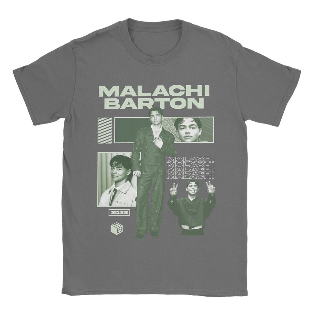 Мужские футболки Malachi Barton Хлопковая одежда Забавные футболки с коротким рукавом и круглым вырезом Идея для подарка Футболки