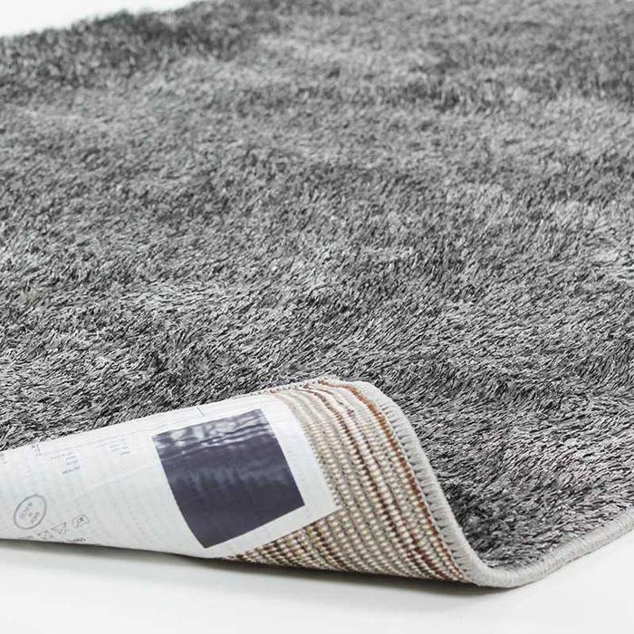 Tapis salon effet brillant extra-doux gris 120x170