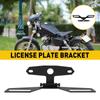 Universal Motorcycle License Number Plate Holder Tail Tidy Bracket For Lexmoto