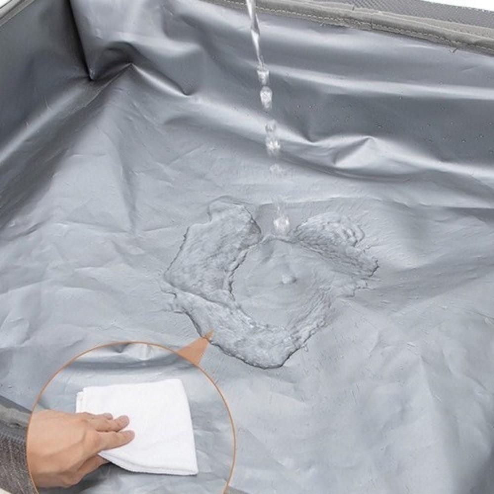 Складной лоток для кошачьего туалета из ткани Оксфорд, водонепроницаемый, мобильный кошачий туалет, портативный туалет для домашних животных, для прогулок