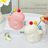 Creative Kawaii Stainless Steel Fruit Fork Cute Storage Set Fruit Fork Kitchen Storage Coffee Tea Dessert Fork Gift Set
