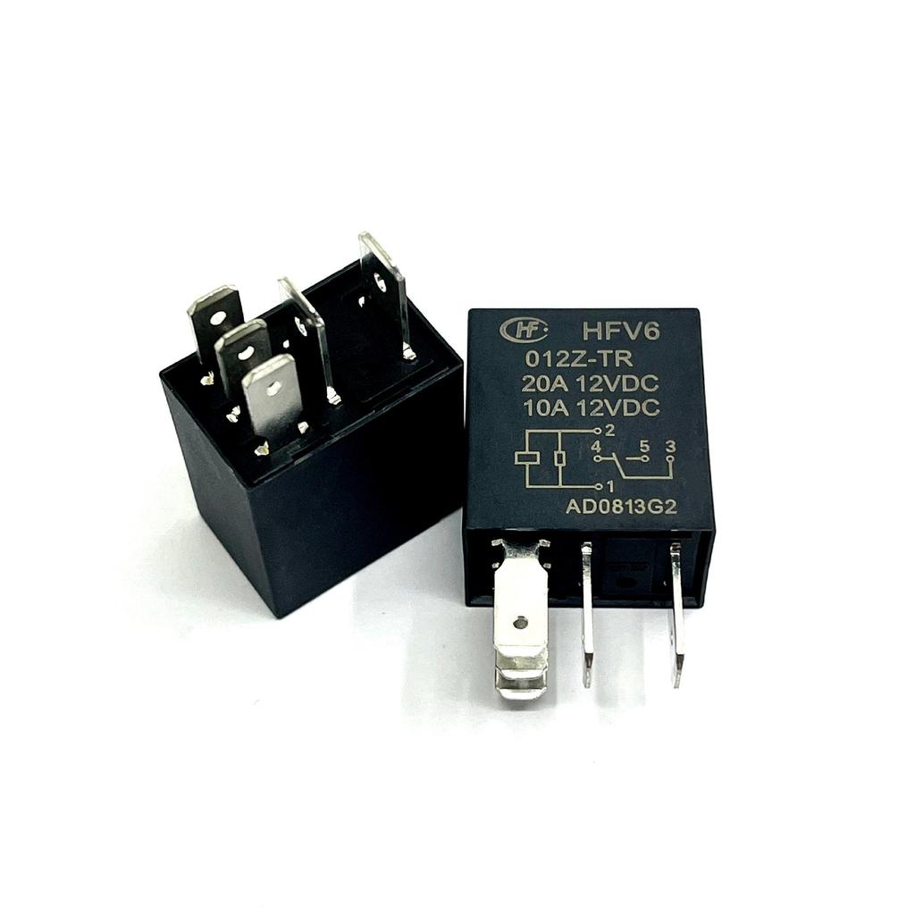 Hongfa HFV6/012Z-TR 5-Pin High Temp 130°C Automotive Relay