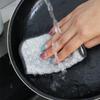 3 шт. Ткань для уборки кухни нового поколения Двусторонняя серебряная шелковая хлопковая нить Ткань для чистки Тряпка для посуды Чистящая салфетка