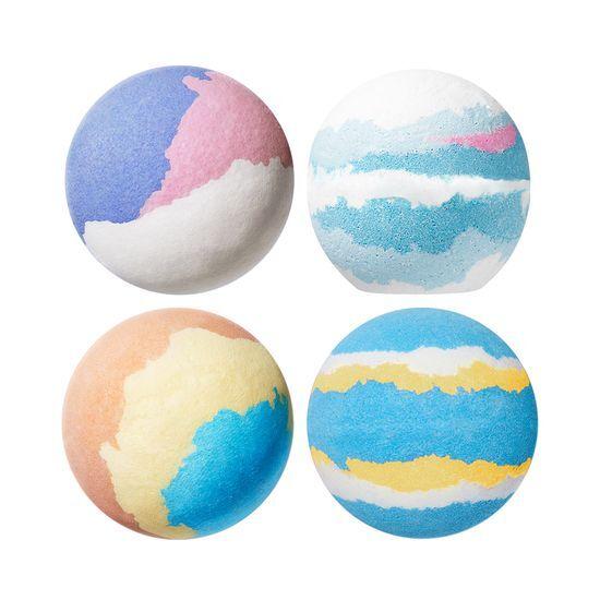 ROUND A'ROUND Bath Bomb Selection (Colorful/Scented)