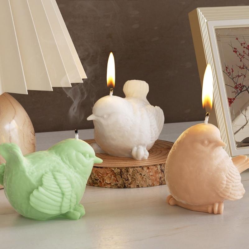 Гибкая силиконовая форма для создания уникальных 3D фигурок птиц, аксессуаров для энтузиастов и домашнего декора для повседневного использования