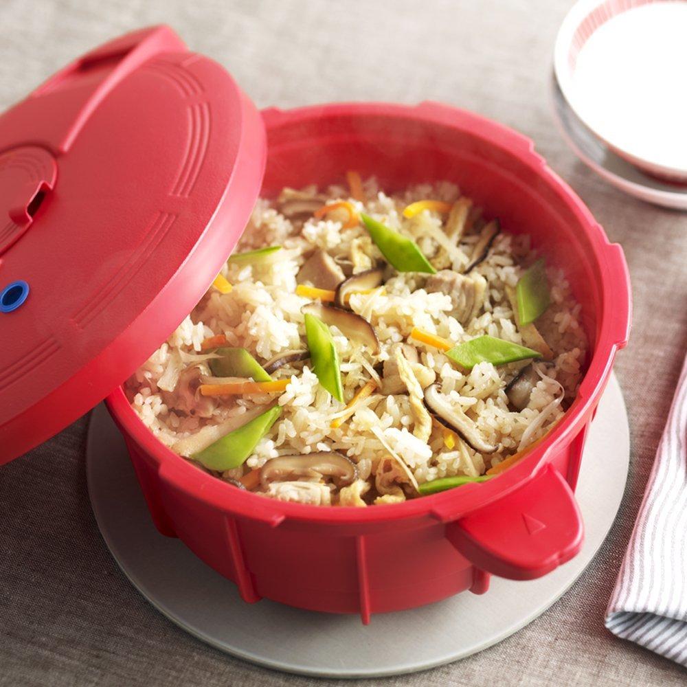 Meyer Microwave Pressure Cooker Polypropylene Easy Cooking Time Saving Rice Cooking Pumpkin Orange Pressure 2.3L "Microwave Cooker" [] MPC-2.3PO
