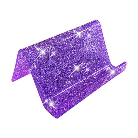 Акриловый держатель визитных карточек для стола, блестящий настольный органайзер для визитных карточек для домашнего офиса