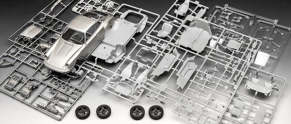 Немецкий уровень Porsche 911 G Coupe Пластиковая модель 07688 1/24