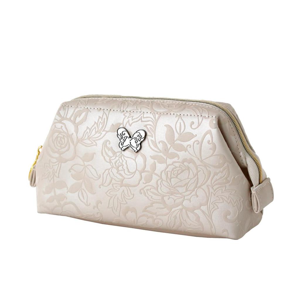 Косметичка Anna Sui с тиснением в виде роз (слоновая кость) Anna Sui Женский 001206-0001-01