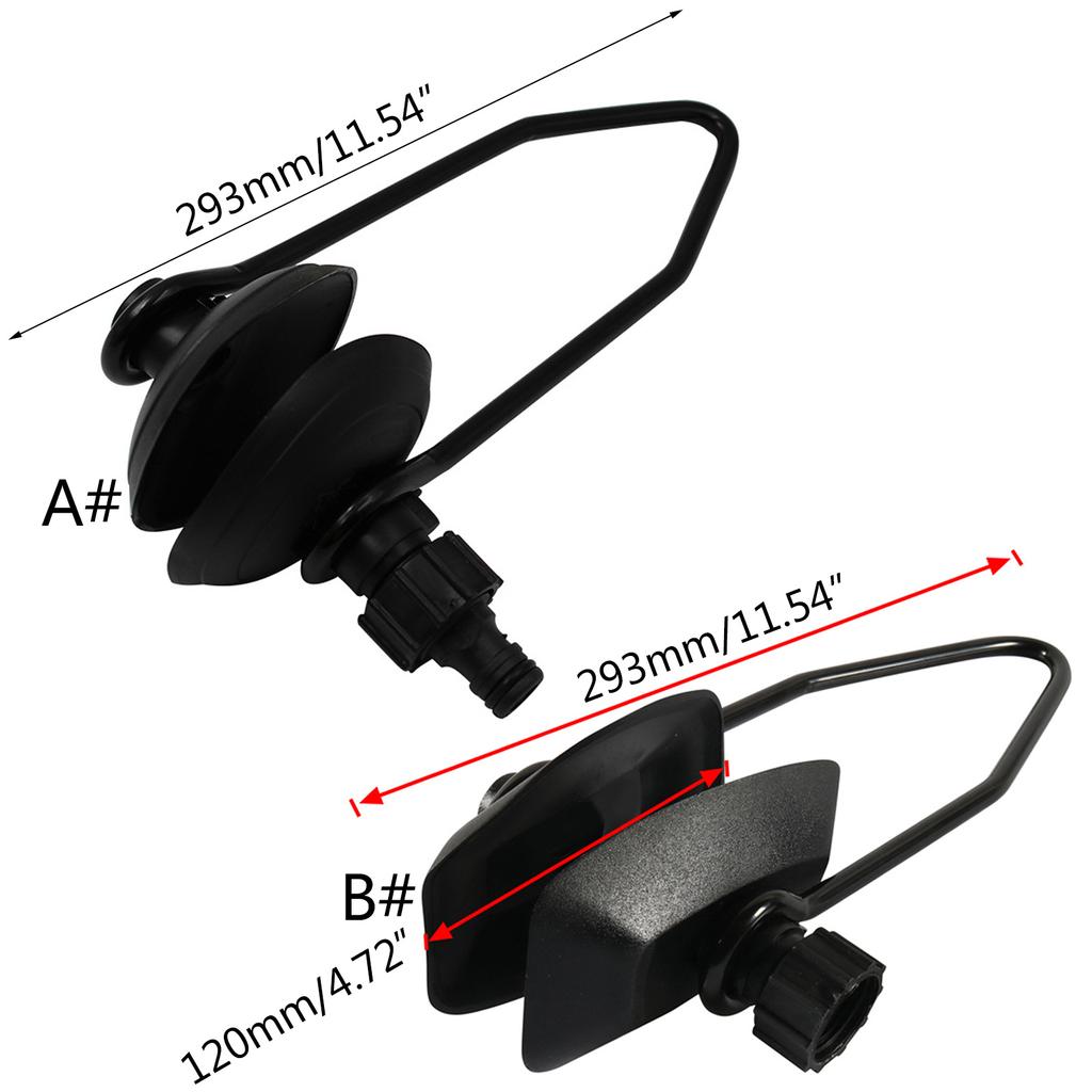 Универсальный подвесной моторный смывной насос для удаления песка, соли и соли с двухпоточной подачей воды, наушники, подходящие для аксессуаров для морских лодок