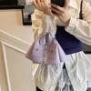 Personalized Solid Color Clothes Shaped Crossbody Bag PU Leather Harajuku Chain Shoulder Bag Coat Tote Bag Women Handbag Daily