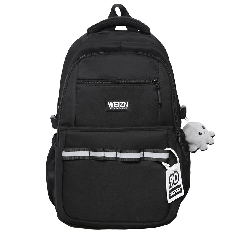 Мужской рюкзак с цветными блоками, женская дорожная сумка большой вместимости, многофункциональная студенческая школьная сумка для кампуса