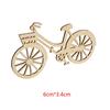 Wooden Bicycle Bike Cutout Veneers Slices DIY Crafting Ornament Theme Wedding Party Homeation CDN
