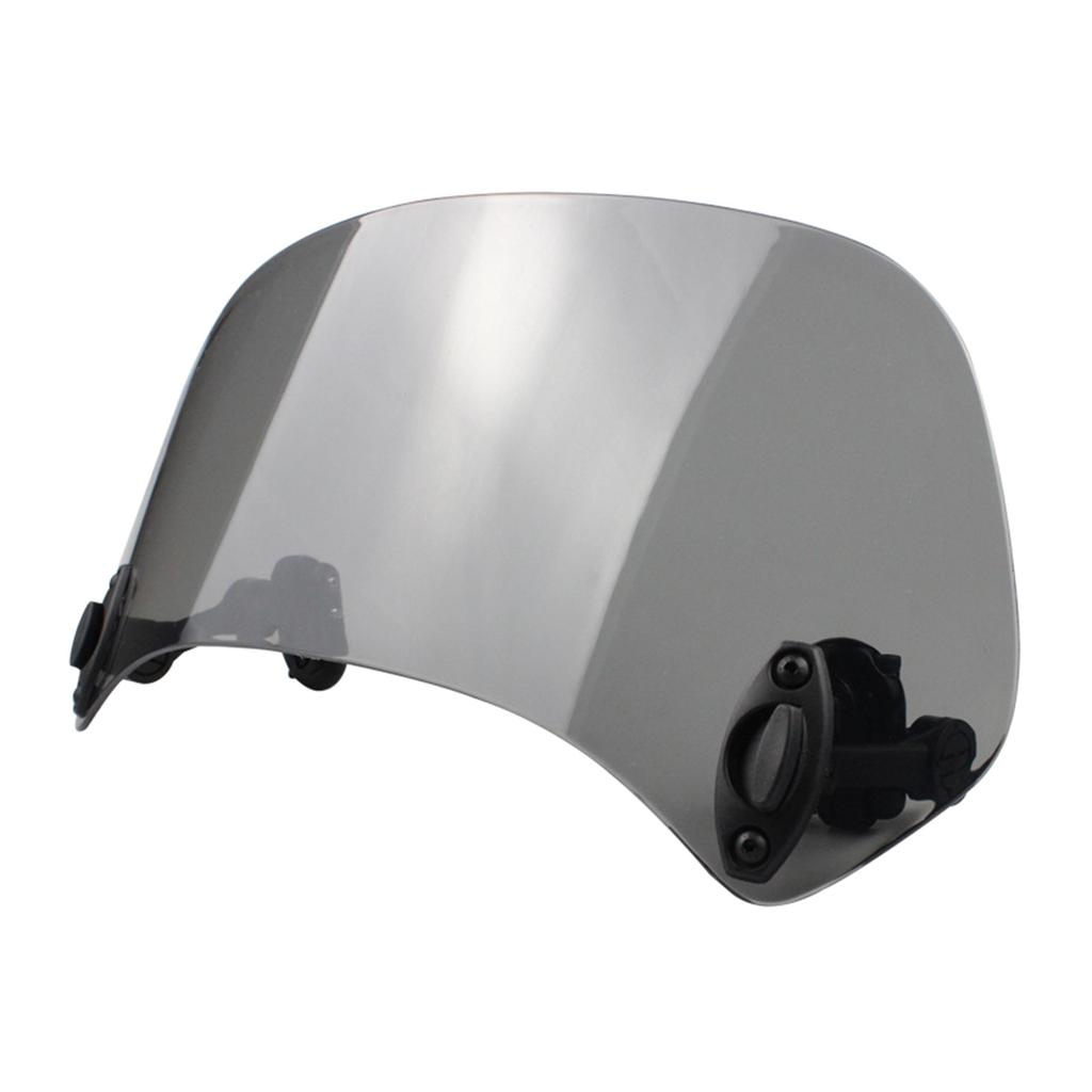 Motorcycle Windshield Windscreen Wind Screen Deflector Air Wind Spoiler Windproof Protector Universal Fit Easy Installs