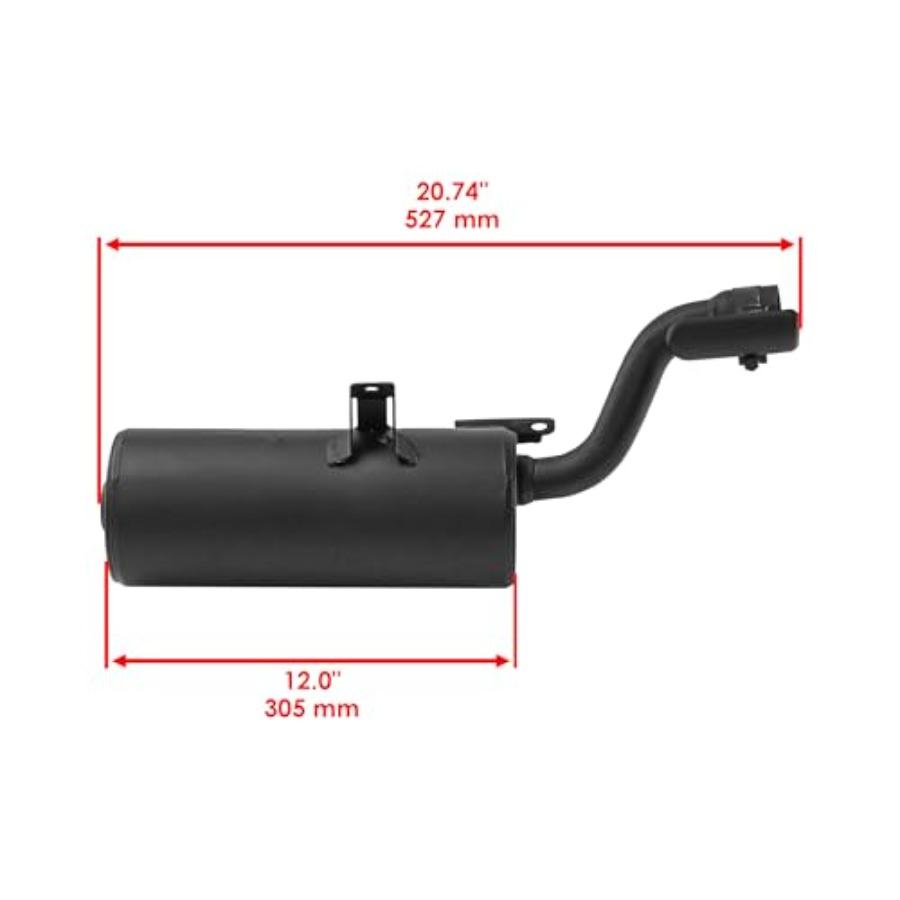 Exhaust Muffler Silencer for Yamaha 4D3147101000 4D3147100000 Engine Models HighPerformance Noise Reduction Durable Constructio