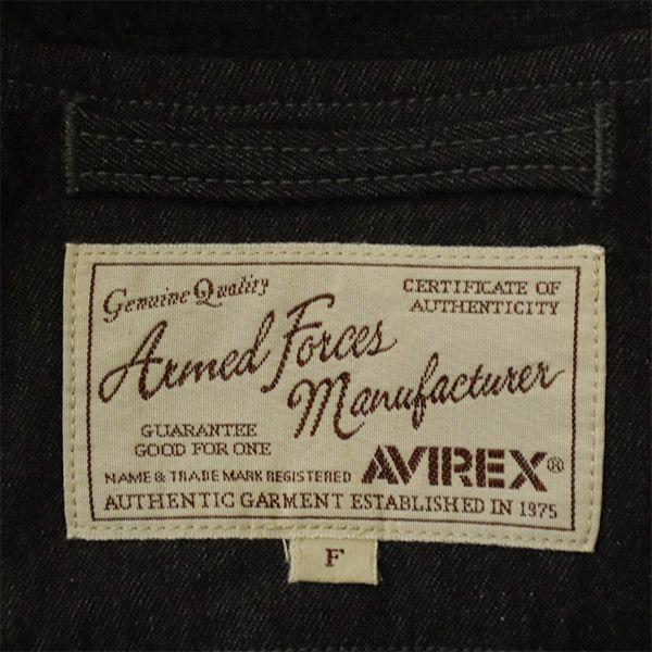 AVIREX Патч с логотипом Куртка на молнии F серый Женский Б/У