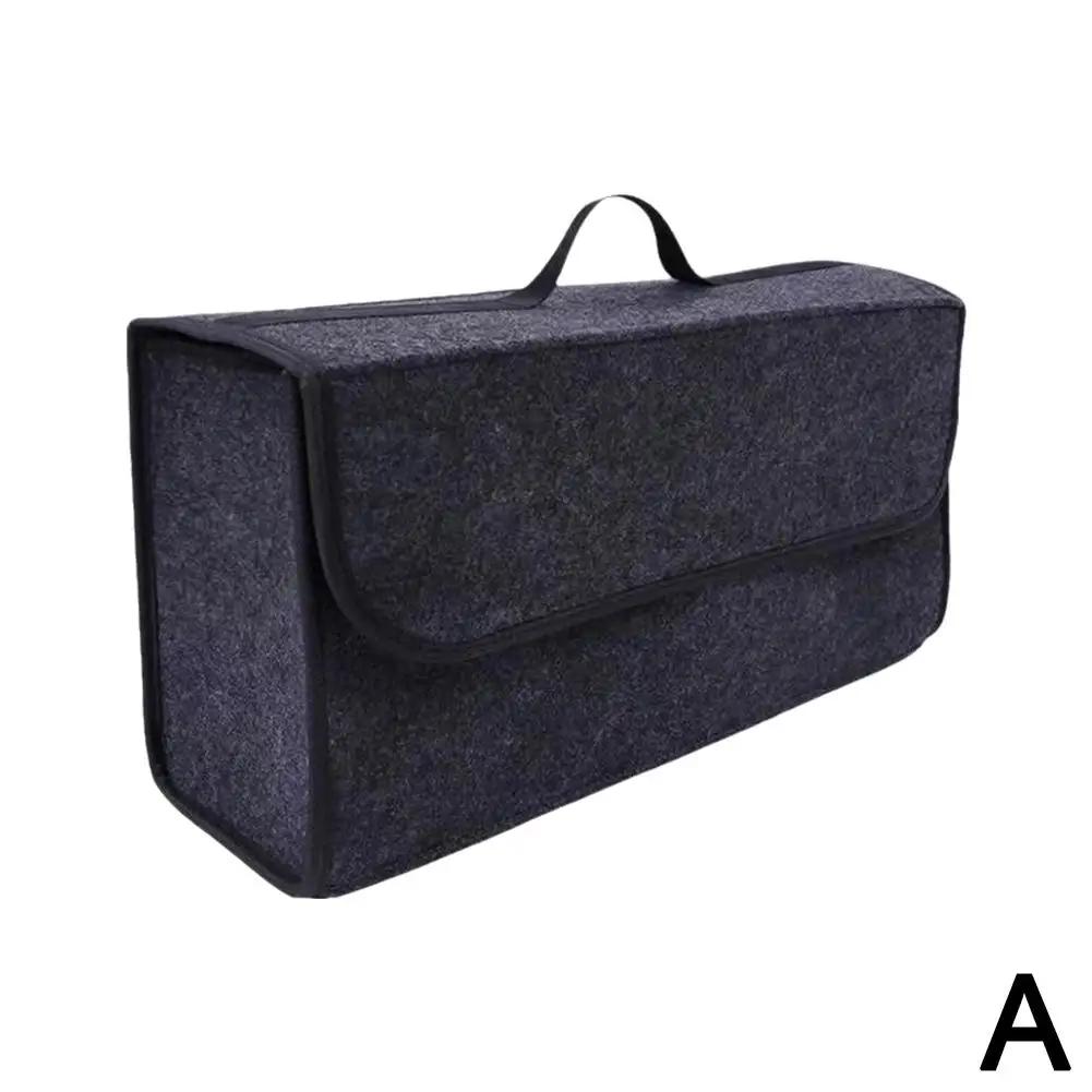 Серый автомобильный органайзер, сумка для багажника автомобиля, противоскользящий органайзер для багажника, сумка для хранения инструментов, органайзер для P9u7